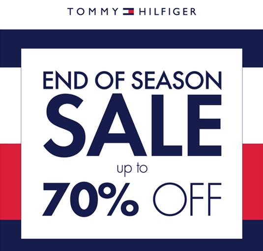 tommy hilfiger mid season sale